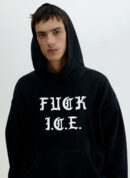 Fuck ICE Shirt | Abolish ICE Protest Gothic Text T-Shirt, Sweatshirt & Hoodie