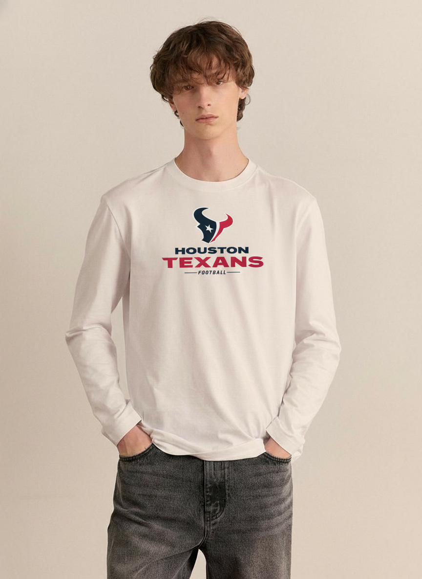 Houston Texans Shirt – Classic NFL Football Fan Graphic Tee - Image 2
