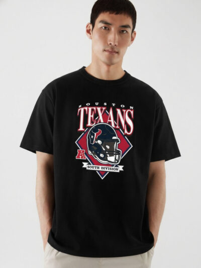 Houston Texans Shirt | Houston Texans Helmet Shirt – Vintage Texas NFL Football Tee
